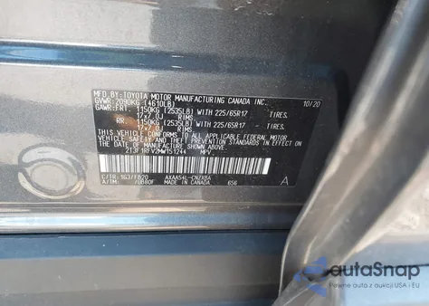 2021 Toyota Rav4 Le from USA, damaged, VIN 2T3F1RFV2MW151244